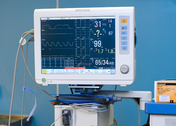 heart monitor display