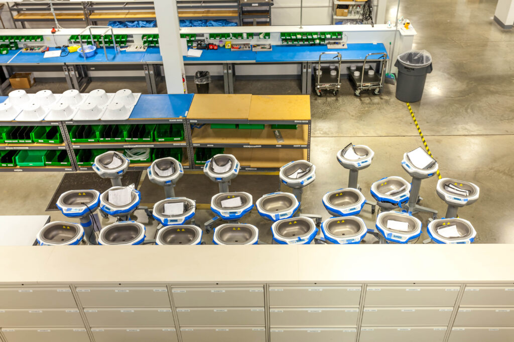 A warming medical device manufactured by MFG One for Cocoon Medical.